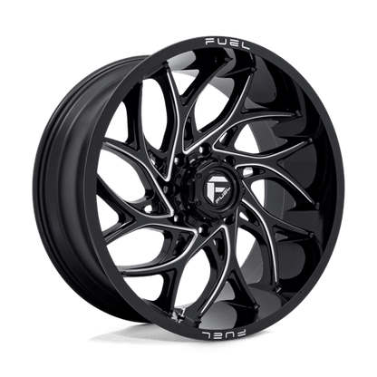 Fuel Offroad D741 RUNNER Gloss Black Milled 24x11 0 8x170mm 125.1mm