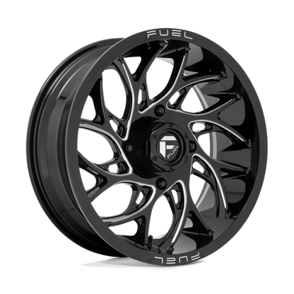 Fuel Offroad D741 RUNNER UTV Gloss Black Milled 18x7 +13 4x137mm 110.1mm