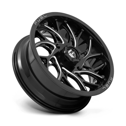 Fuel Offroad D741 RUNNER UTV Gloss Black Milled 18x7 +13 4x137mm 110.1mm