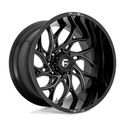 Fuel Offroad D741 RUNNER Gloss Black Milled 20x9 +1 8x170mm 125.1mm