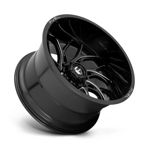 Fuel Offroad D741 RUNNER Gloss Black Milled 24x12 -44 8x170mm 125.1mm