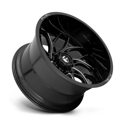 Fuel Offroad D741 RUNNER Gloss Black Milled 22x10 -18 8x170mm 125.1mm