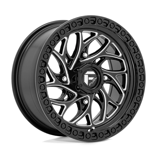 Fuel Offroad D741 RUNNER UTV Gloss Black Milled 15x7 +10 4x137mm 110.1mm