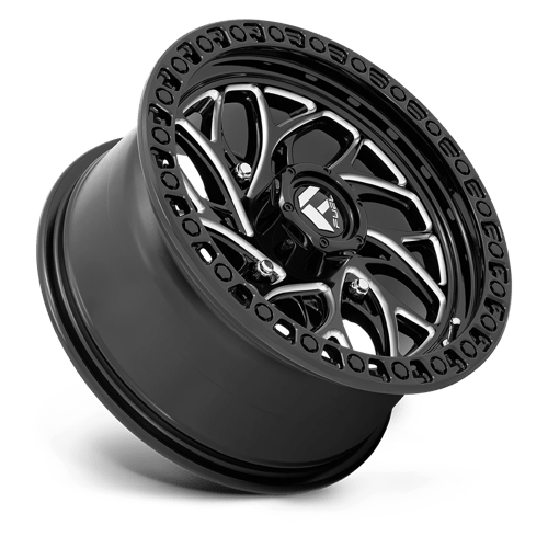 Fuel Offroad D741 RUNNER UTV Gloss Black Milled 22x7 0 4x137mm 110.1mm
