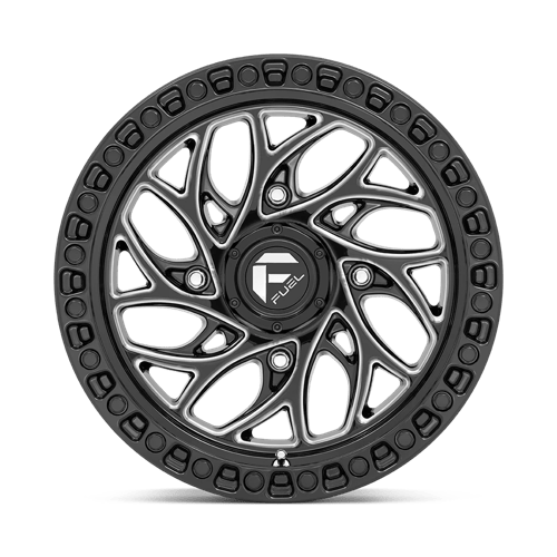 Fuel Offroad D741 RUNNER UTV Gloss Black Milled 15x7 +10 4x156mm 132mm