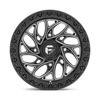 Fuel Offroad D741 RUNNER UTV Gloss Black Milled 15x7 +10 4x137mm 110.1mm