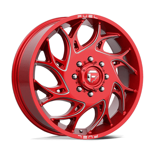 Fuel Offroad D742 RUNNER Candy Red Milled 20x8.25 +105 8x200mm 142mm