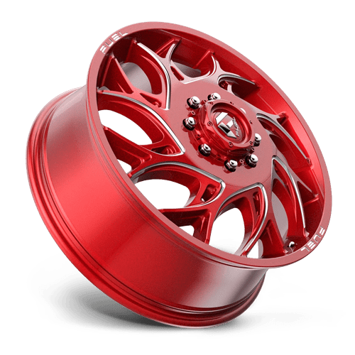 Fuel Offroad D742 RUNNER Candy Red Milled 20x8.25 +105 8x200mm 142mm
