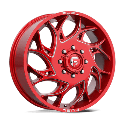 Fuel Offroad D742 RUNNER Candy Red Milled 22x8.25 +105 8x200mm 142mm