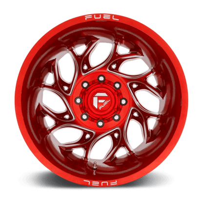 Fuel Offroad D742 RUNNER Candy Red Milled 22x8.25 -202 8x200mm 142mm