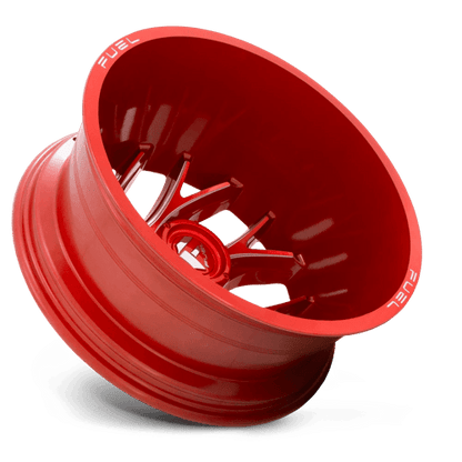 Fuel Offroad D742 RUNNER Candy Red Milled 22x8.25 -220 8x210mm 154.3mm