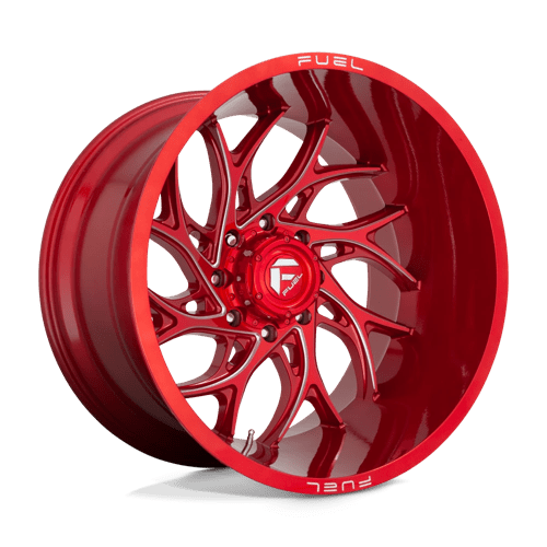 Fuel Offroad D742 RUNNER Candy Red Milled 22x10 -18 6x135mm 87.1mm
