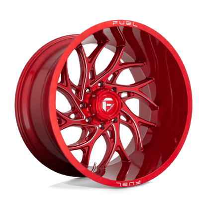 Fuel Offroad D742 RUNNER Candy Red Milled 20x9 +1 6x135mm 87.1mm