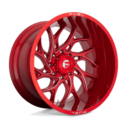 Fuel Offroad D742 RUNNER Candy Red Milled 20x10 -18 6x139.7mm 106.1mm