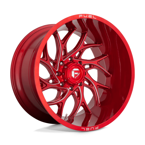 Fuel Offroad D742 RUNNER Candy Red Milled 22x10 -18 8x165.1mm 125.1mm