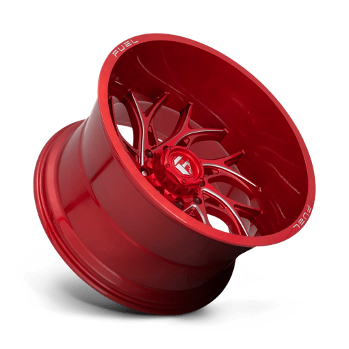 Fuel Offroad D742 RUNNER Candy Red Milled 22x10 -18 6x135mm 87.1mm