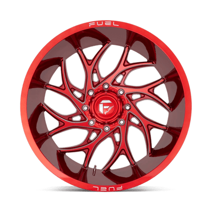Fuel Offroad D742 RUNNER Candy Red Milled 20x9 +1 6x135mm 87.1mm