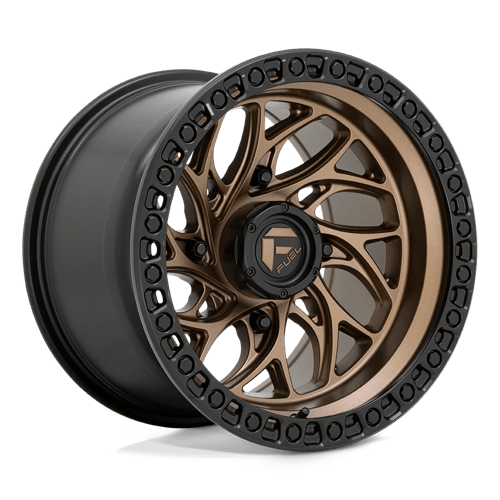 Fuel Offroad D777 RUNNER UTV Bronze W/ Black Ring 15x10 0 4x156mm 132mm