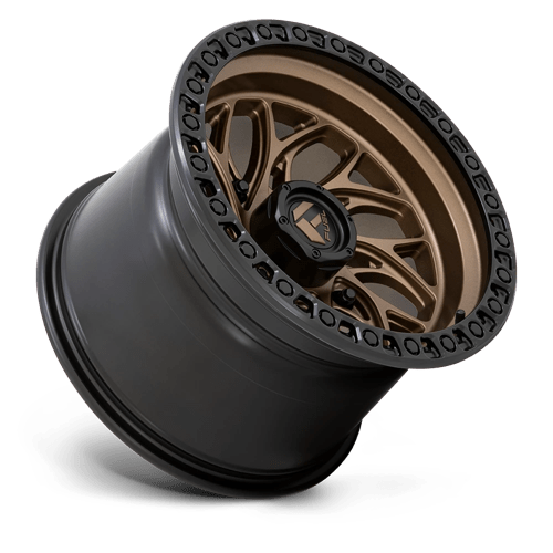 Fuel Offroad D777 RUNNER UTV Bronze W/ Black Ring 15x10 0 4x137mm 110.1mm