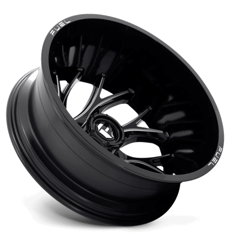 Fuel Offroad D741 RUNNER Gloss Black Milled 20x8.25 -202 8x200mm 142mm