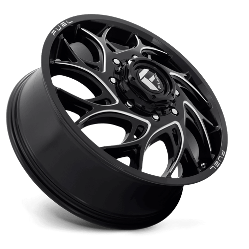 Fuel Offroad D741 RUNNER Gloss Black Milled 22x8.25 +105 8x210mm 154.3mm