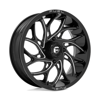 Fuel Offroad D741 RUNNER UTV Gloss Black Milled 20x7 +13 4x137mm 110.1mm