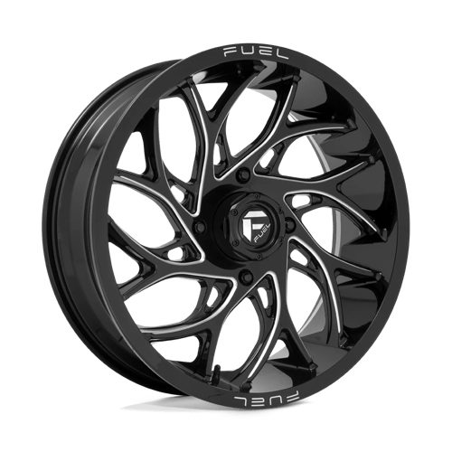 Fuel Offroad D741 RUNNER UTV Gloss Black Milled 20x7 +13 4x156mm 132mm