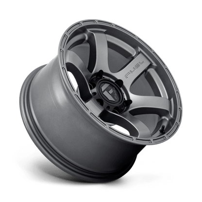 Fuel Offroad D767 RUSH Matte Gunmetal 17x9 -12 6x139.7mm 106.1mm