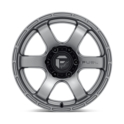 Fuel Offroad D767 RUSH Matte Gun Metal 18x9 +20 6x114.3mm 66.1mm