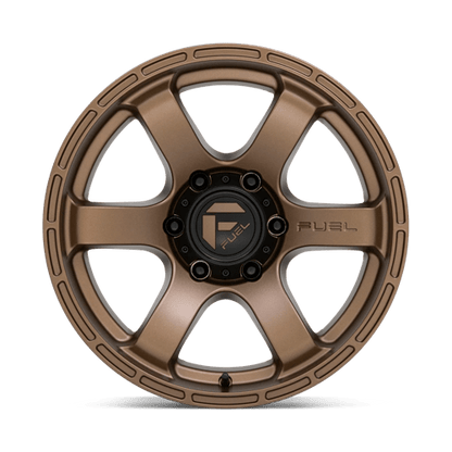 Fuel Offroad D768 RUSH Matte Bronze 17x9 +1 6x114.3mm 66.1mm