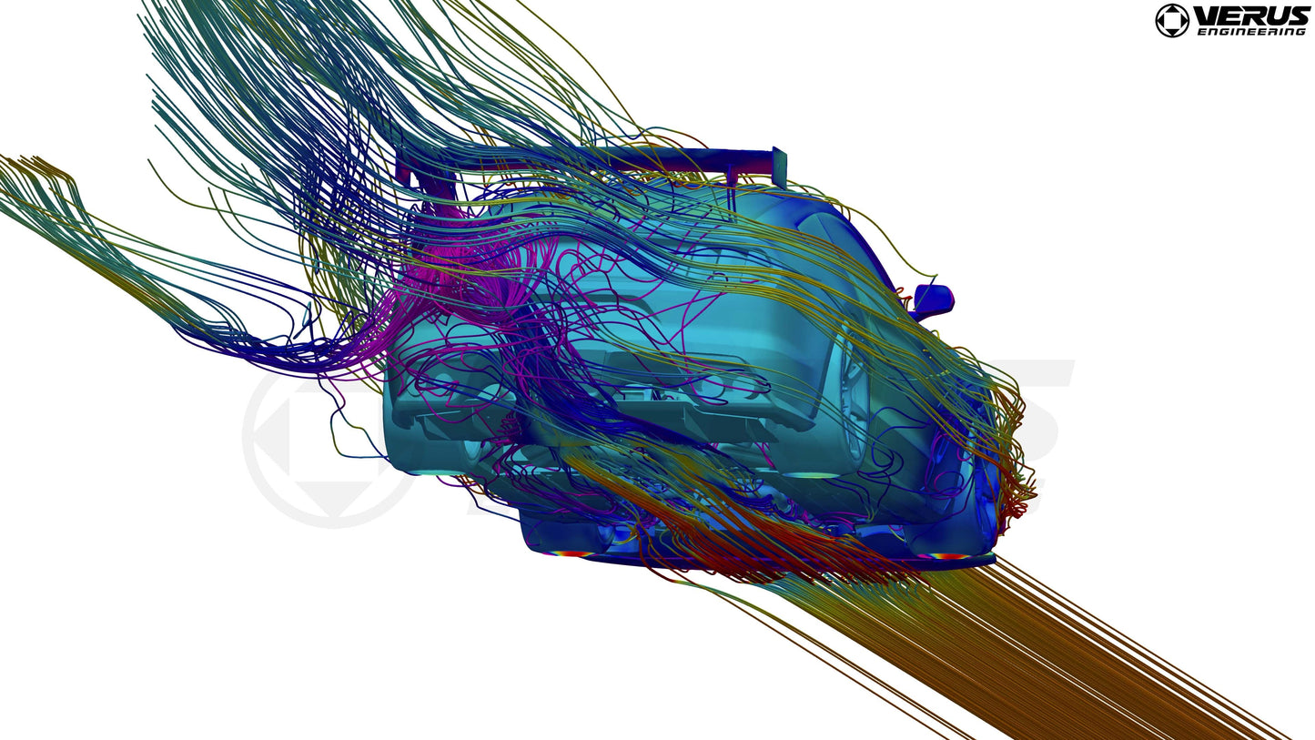 Verus - Rear Diffuser - S550 Ford Mustang