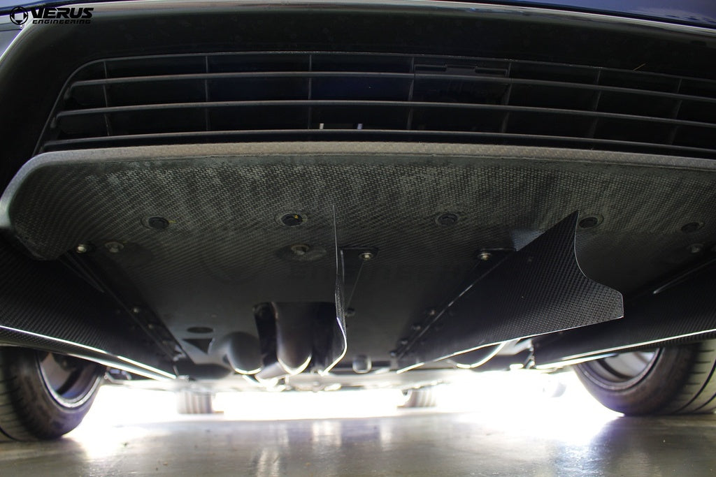 Verus - Rear Diffuser Strakes - R35 Nissan GT-R