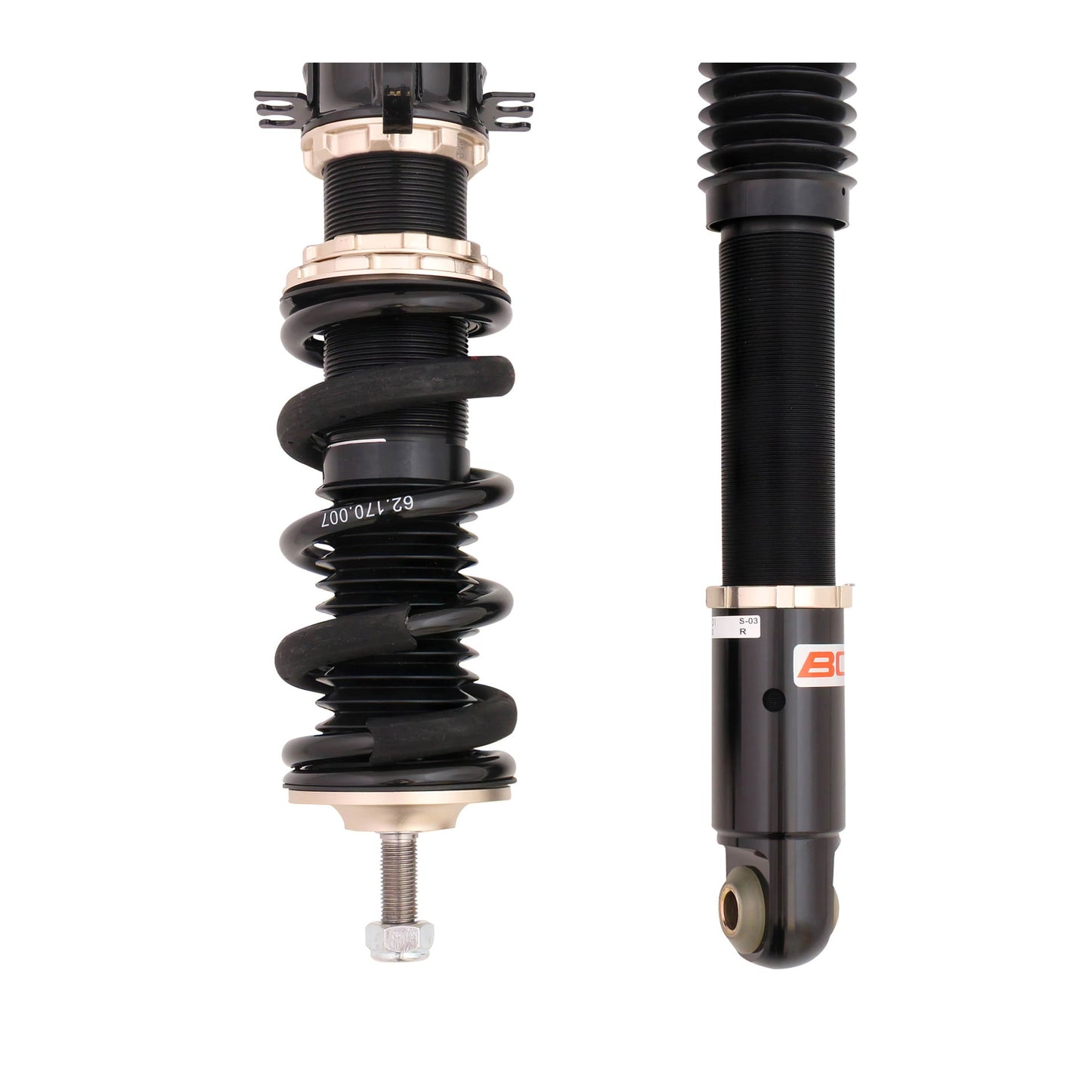 BC Racing 00-06 Audi TT (8N - AWD) / 99-05 Volkswagen Golf R32 (AWD) / 99-05 Volkswagen Jetta (MK4 - AWD) Coilovers