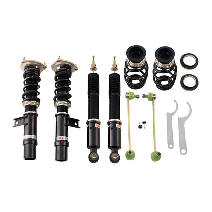 BC Racing BR Series coilovers on white background