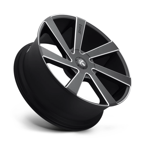 DUB S133 DIRECTA Matte Black Milled 22x9.5 +15 5x115|5x120.65mm 72.6mm