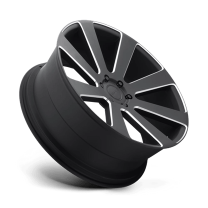 DUB S187 8-BALL Matte Black Milled 24x10 +30 6x135mm 87.1mm