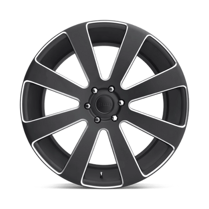 DUB S187 8-BALL Matte Black Milled 22x9.5 +20 6x139.7mm 78.1mm