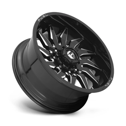 Fuel Offroad D744 SABER Gloss Black Milled 22x12 -44 8x165.1mm 125.1mm