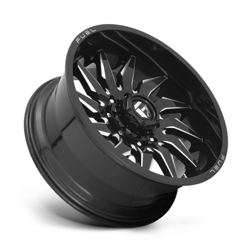 Fuel Offroad D744 SABER Gloss Black Milled 22x10 -18 5x127mm 71.5mm