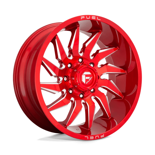 Fuel Offroad D745 SABER Candy Red Milled 20x9 +1 6x139.7mm 106.1mm
