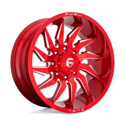 Fuel Offroad D745 SABER Candy Red Milled 20x9 +1 6x139.7mm 106.1mm