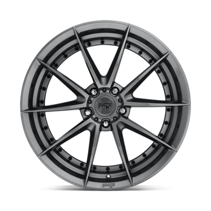 Niche M197 SECTOR Gloss Anthracite 19x8.5 +35 5x114.3mm 72.6mm