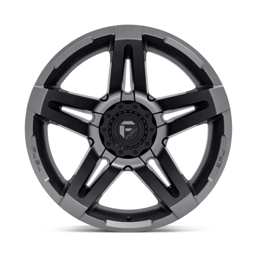 Fuel Offroad D764 SFJ Matte Gunmetal 22x14 -75 5x127|5x139.7mm 87.1mm