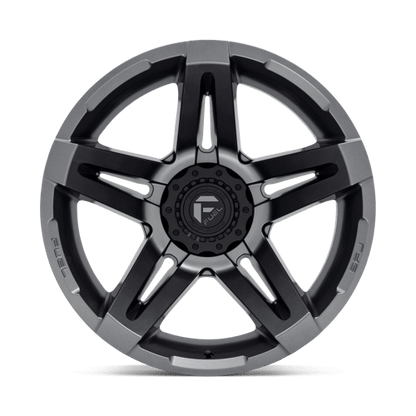 Fuel Offroad D764 SFJ Matte Gunmetal 22x14 -75 5x127|5x139.7mm 87.1mm
