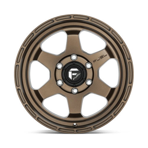 Fuel Offroad D666 SHOK Matte Bronze 18x9 -12 6x139.7mm 106.1mm