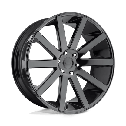 DUB S219 SHOT CALLA Gloss Black 26x10 +20 6x139.7mm 106.1mm