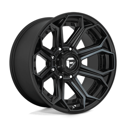 Fuel Offroad D704 SIEGE Gloss Mach Double Dark Tint 20x10 -18 8x180mm 124.2mm