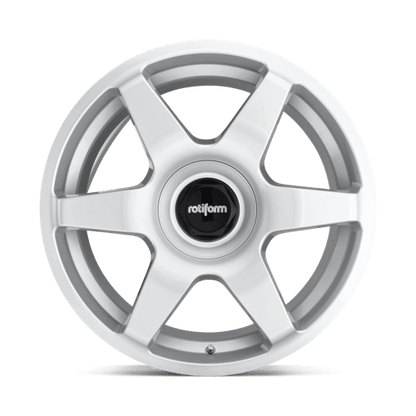 Rotiform R114 SIX Gloss Silver 18x8.5 +35 5x114.3|5x120mm 72.6mm