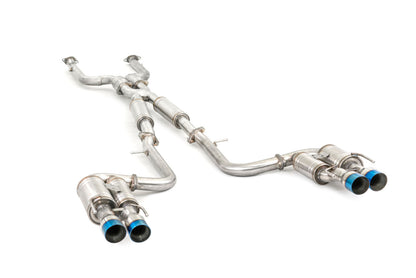Lexus RC350 RWD ARK Performance GRiP Exhaust System with Burnt Tips. Part Number SM1501-0215G