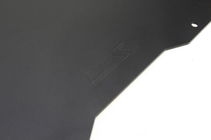 HPS Aluminum Front Skid Plate Undertray Protection Shield 2017-2023 Tesla Model 3, Black, SP-101